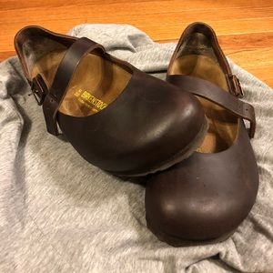 Birkenstock Mantova Mary Jane clogs plied leather